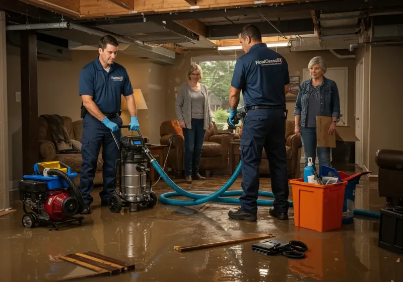 Basement Water Extraction and Removal Techniques process in Jasmine Estates, FL